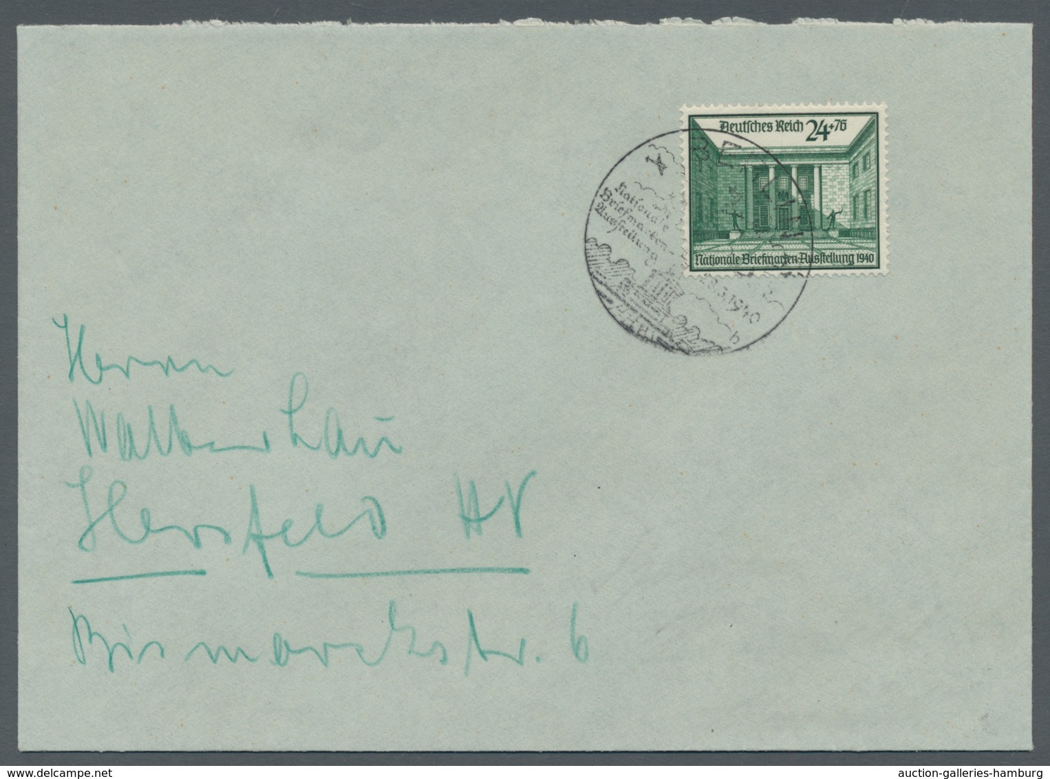 Deutsches Reich - 3. Reich: 1940, Briefmarkenausstellung Berlin Auf FDC Mit ESST Berlin 28.3.40. Mi. - Nuevos