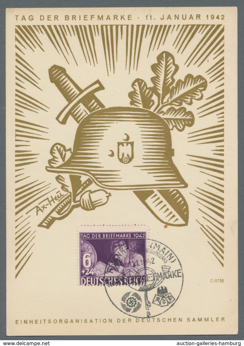 Deutsches Reich - 3. Reich: 1942, Tag Der Marke, 18 Mal Auf FDC, Dabei Mif, Mef, Auch Auf Propaganda - Nuevos