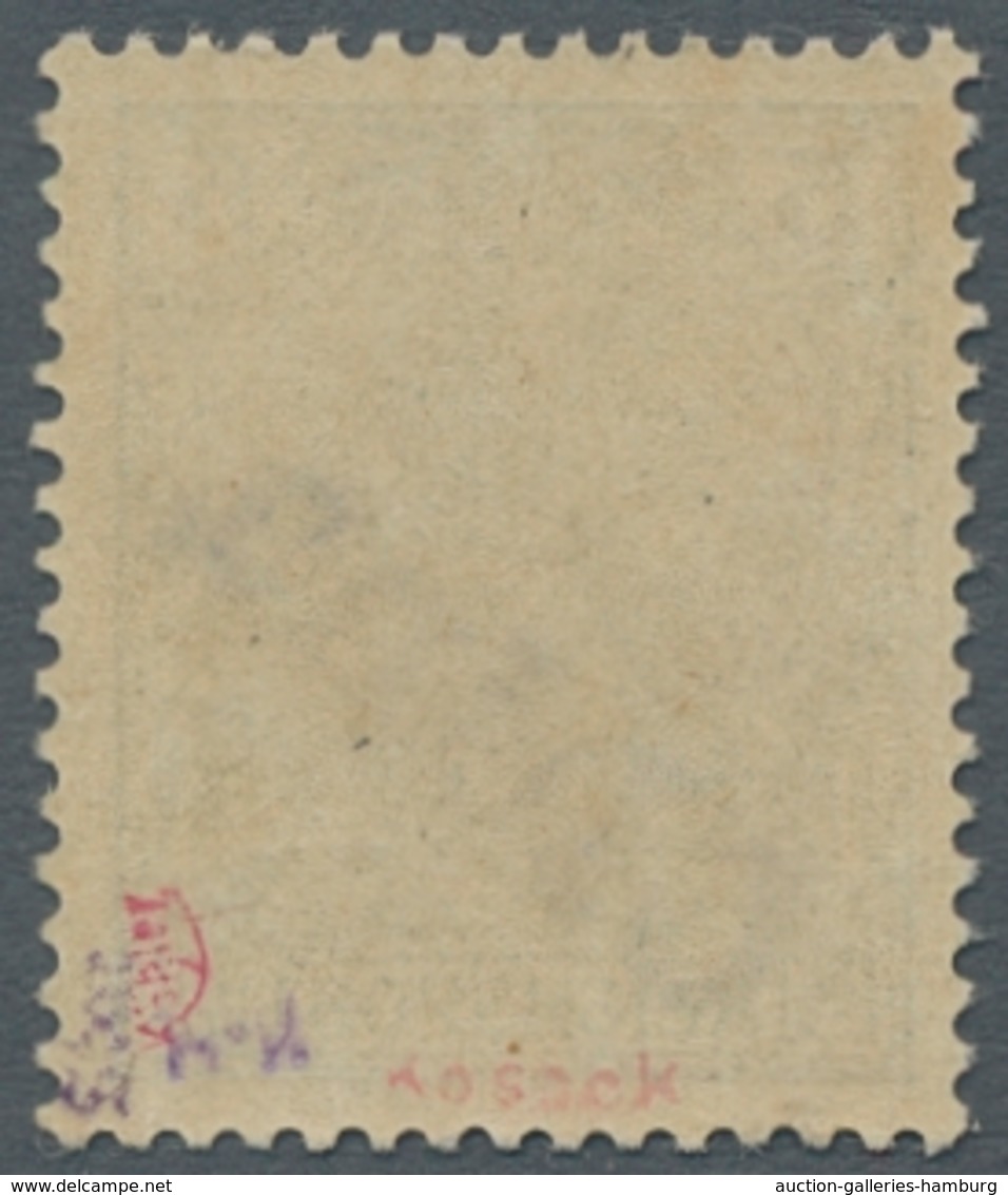 Deutsche Post In China: 1900, 5 Pf. Handstempel, Die Marke Ist Farbfrisch, Gut Gezähnt Und Tadellos - China (offices)