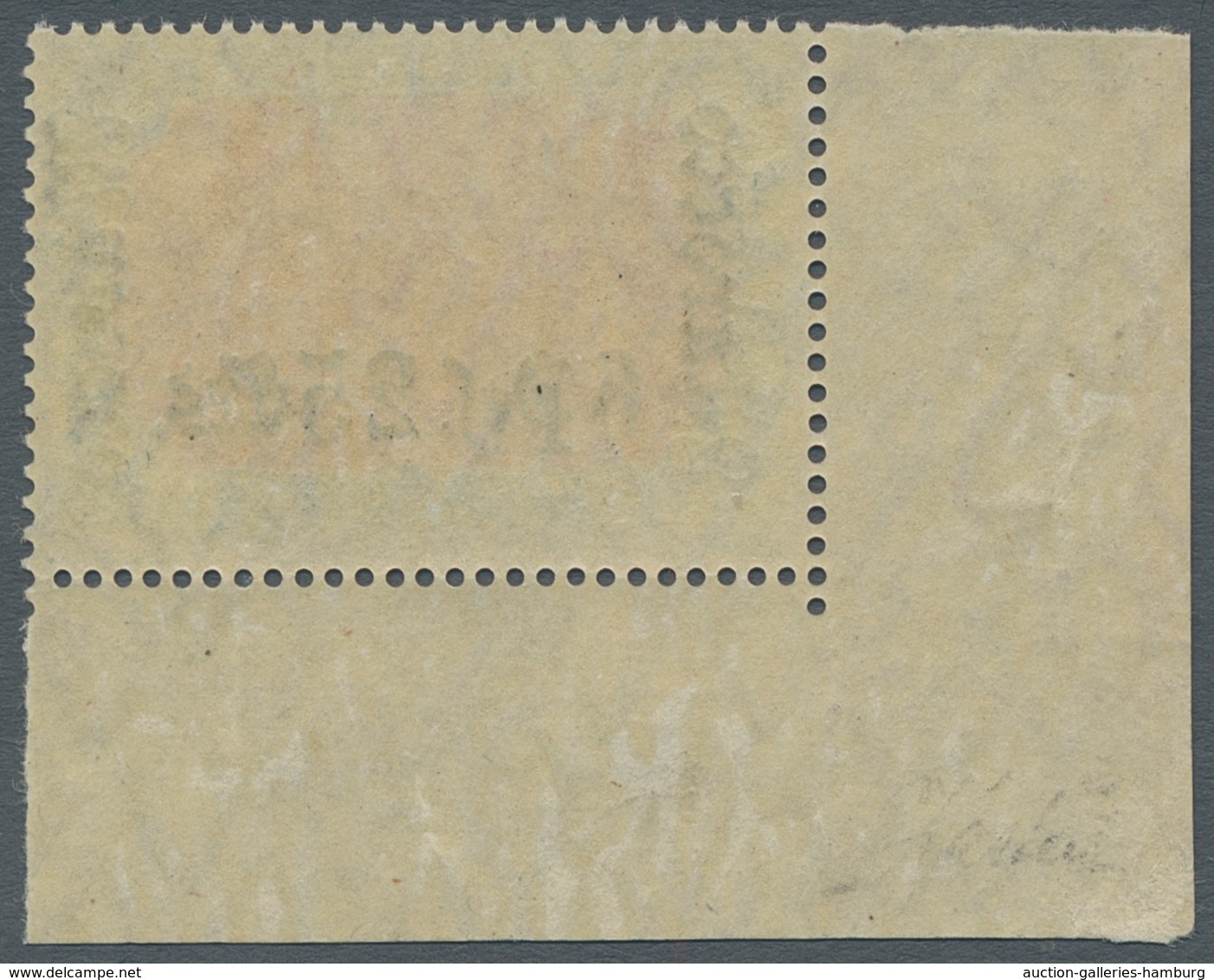 Deutsche Post In Marokko: 1906, "6 Pes. 25 Cts. Auf 5 Mk. Mit Wasserzeichen", Postfrischer Wert Aus - Marruecos (oficinas)