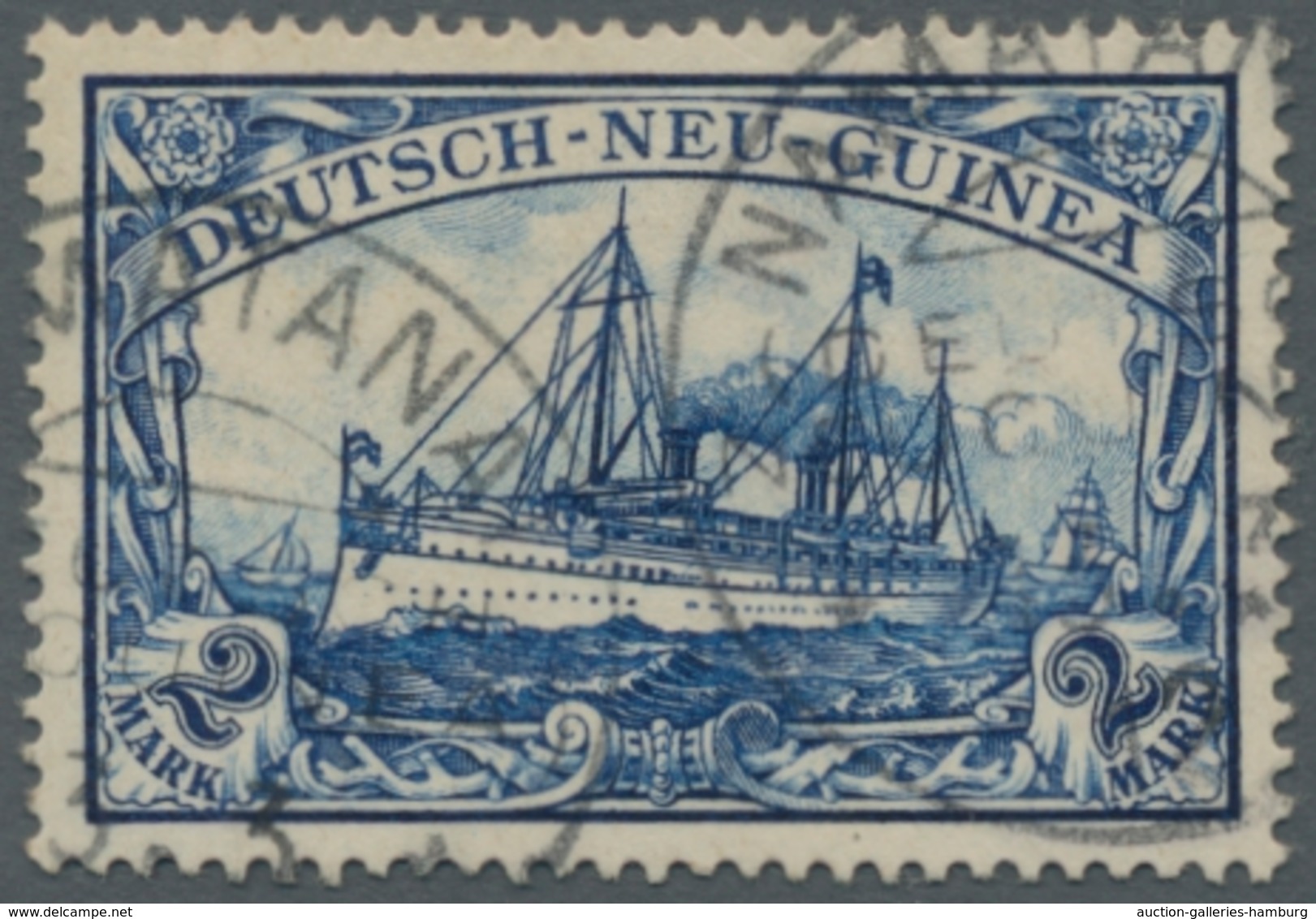 Deutsch-Neuguinea - Stempel: NAMATANAI, Einer Der Seltenen Stempel Deutsch-Neuguineas, Von 1911-1914 - Nueva Guinea Alemana