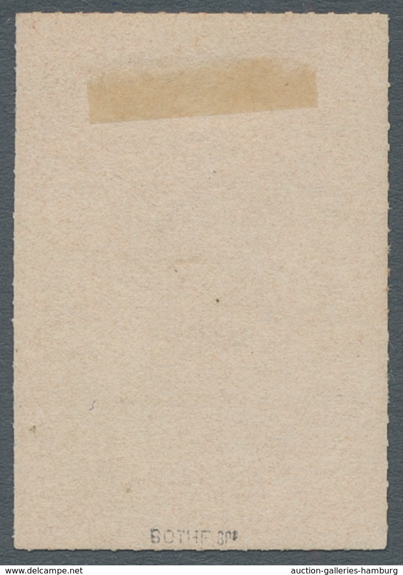 Deutsch-Ostafrika: 1916, "1 Rupie Graurot - WUGA-Ausgabe", Der Höchstwert Dieser Schwierigen Ausgabe - German East Africa