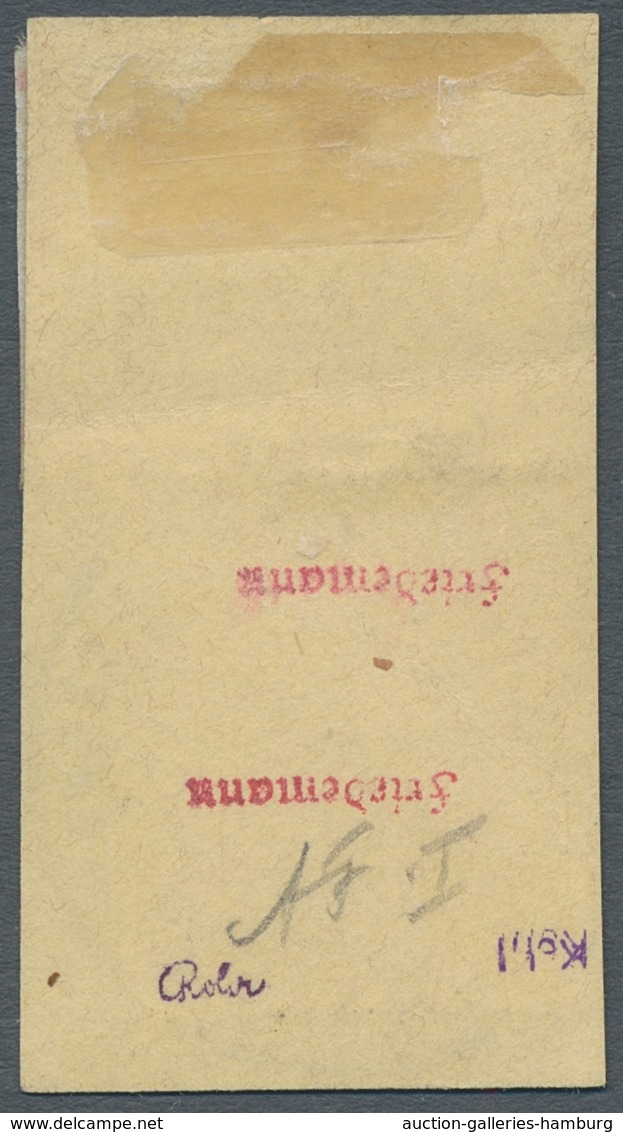 Deutsche Kolonien - Marianen: 1899, 25 Pf. Tadelloses Briefstück Mit Teil Des R-Zettels, Sauber Gest - Mariana Islands