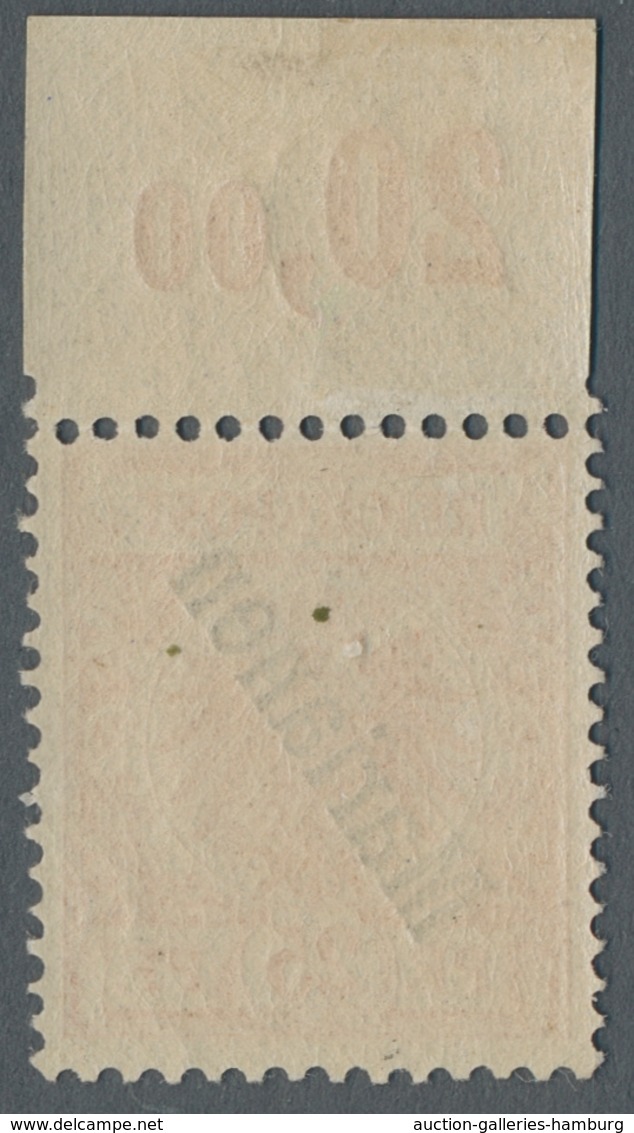 Deutsche Kolonien - Marianen: 1900, 3 Pf Bis 50 Pf, Steiler Aufdruck, Kompletter Postfrischer Satz, - Mariana Islands