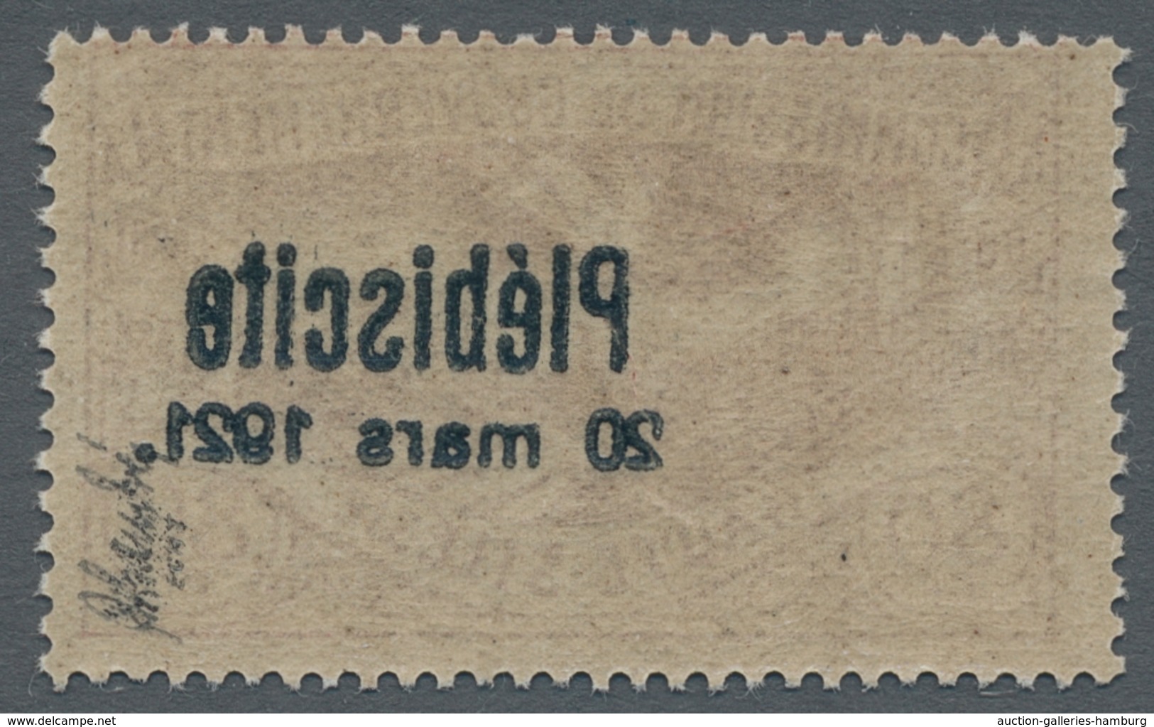 Deutsche Abstimmungsgebiete: Oberschlesien: 1921, "Volksabstimmung", Postfrischer Satz In Tadelloser - Otros & Sin Clasificación