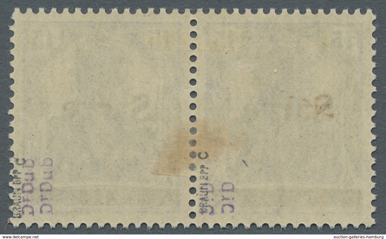 Deutsche Abstimmungsgebiete: Saargebiet: 1920, "10 Pfg. Germania/Sarre Scharlachrot", Postfrischer W - Cartas & Documentos