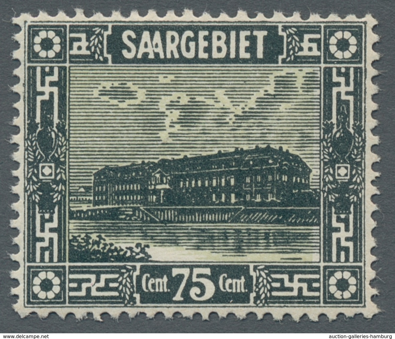 Deutsche Abstimmungsgebiete: Saargebiet: 1921-23, "Landschaften I-IV", Postfrische Sätze In Sehr Gut - Cartas & Documentos