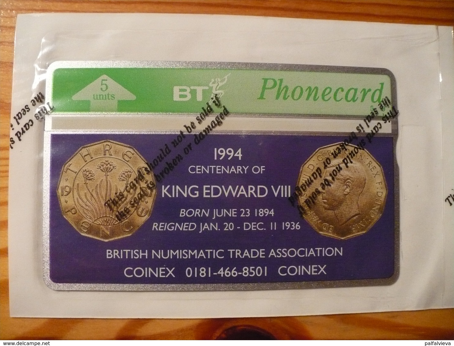 Phonecard United Kingdom, BT - Coin, Numismatic 1000 Ex - BT Werbezwecke