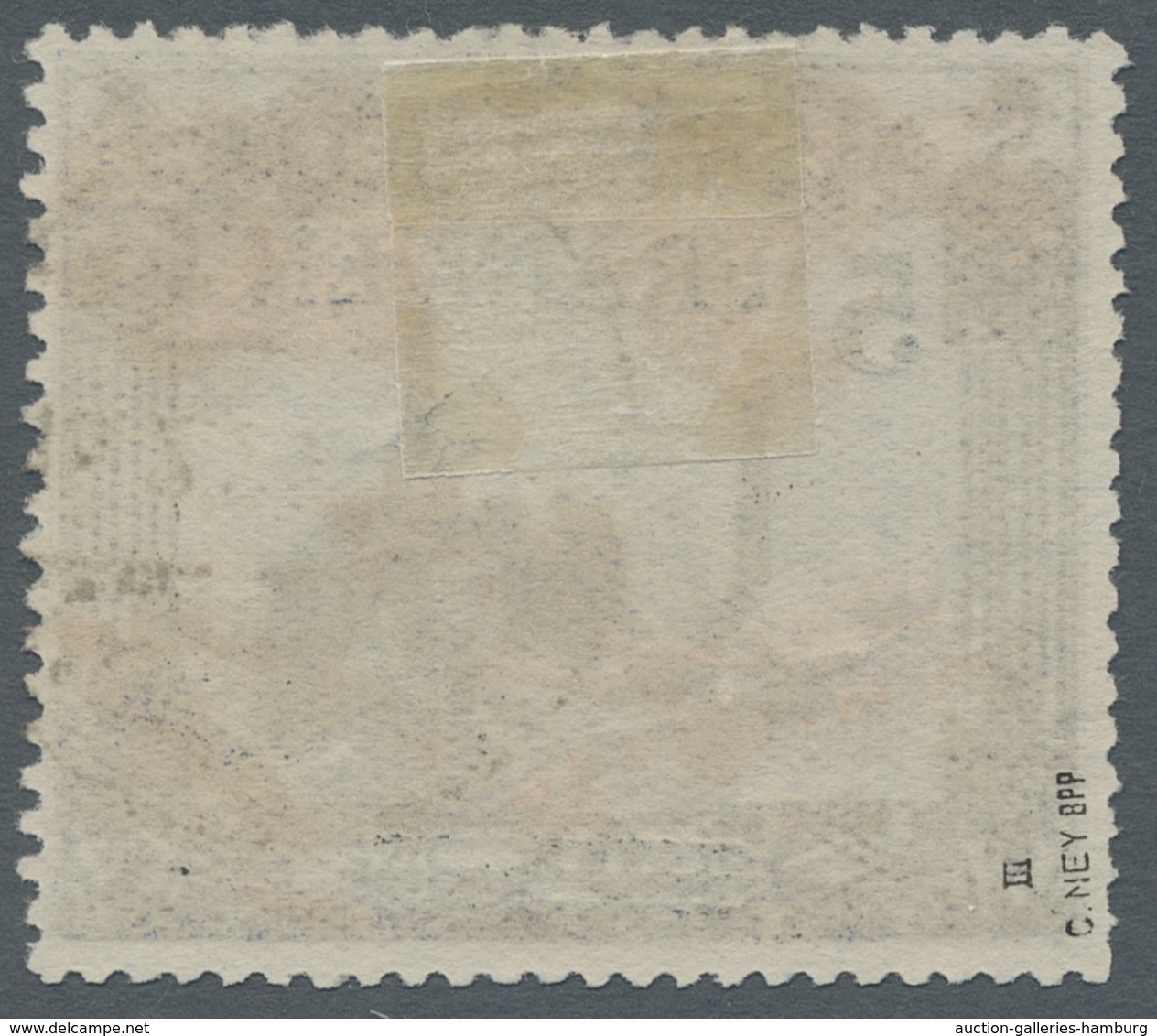 Deutsche Abstimmungsgebiete: Saargebiet: 1921, "5 Fr. Auf 25 Mk. Landschaftsbilder II Mit PLF II", S - Covers & Documents