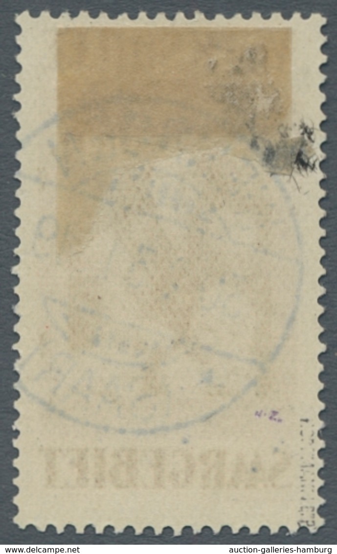 Deutsche Abstimmungsgebiete: Saargebiet: 1931, "Volkshilfe/Gemälde III", Zentral WEHRDEN * (SAAR) * - Cartas & Documentos