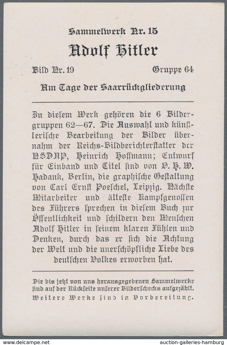 Deutsche Abstimmungsgebiete: Saargebiet: 1935, Volksabstimmung, Zwölf Dokumente, Erinnerungs- U. Pro - Cartas & Documentos