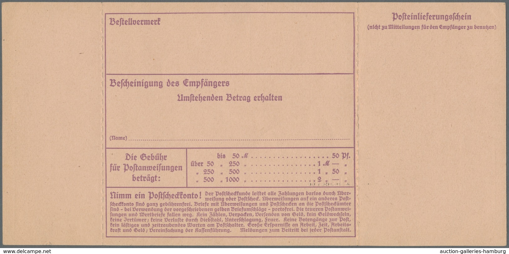 Deutsche Abstimmungsgebiete: Saargebiet - Ganzsachen: 1920, "Germania/Saargebiet" acht ungebrauchte