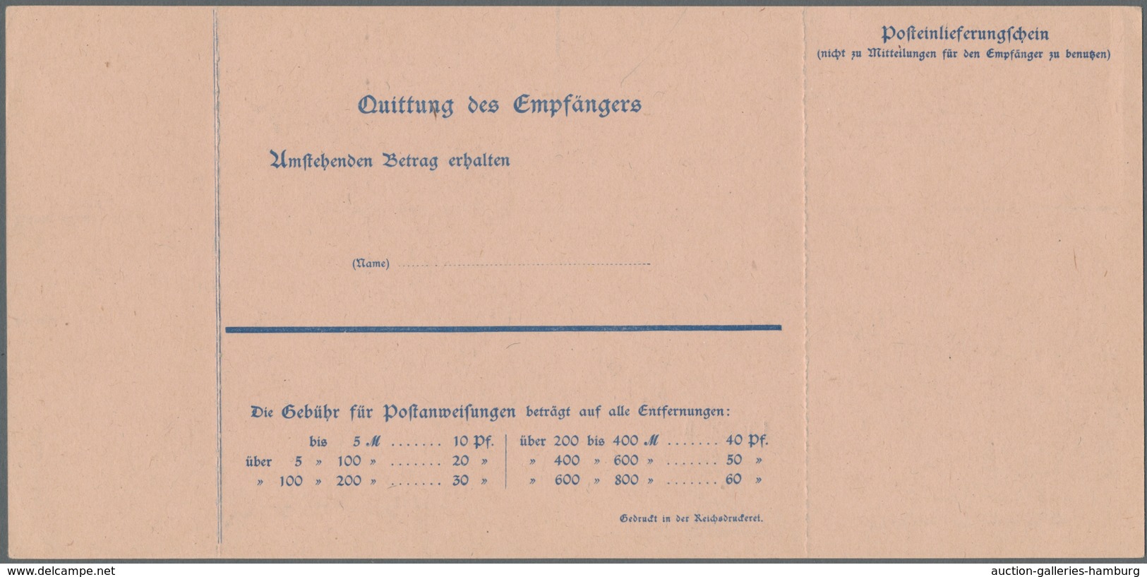 Deutsche Abstimmungsgebiete: Saargebiet - Ganzsachen: 1920, "Germania/Saargebiet" acht ungebrauchte