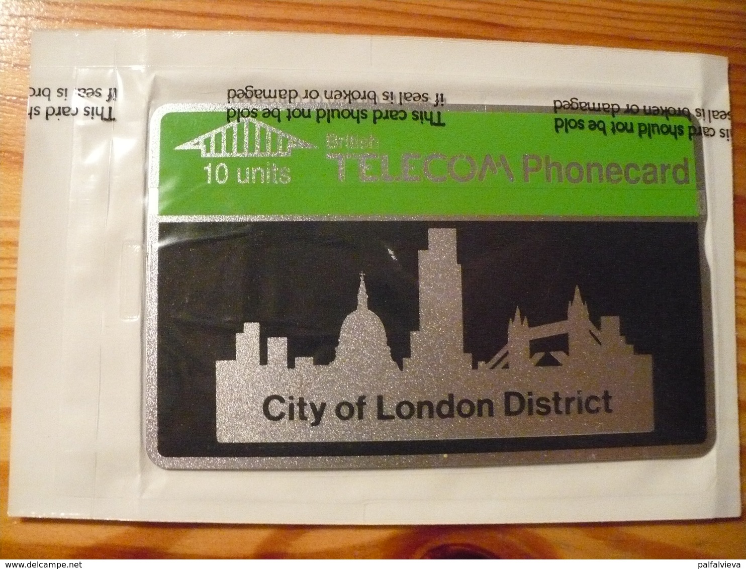 Phonecard United Kingdom, BT - City Of London District 14.800 Ex - BT Werbezwecke