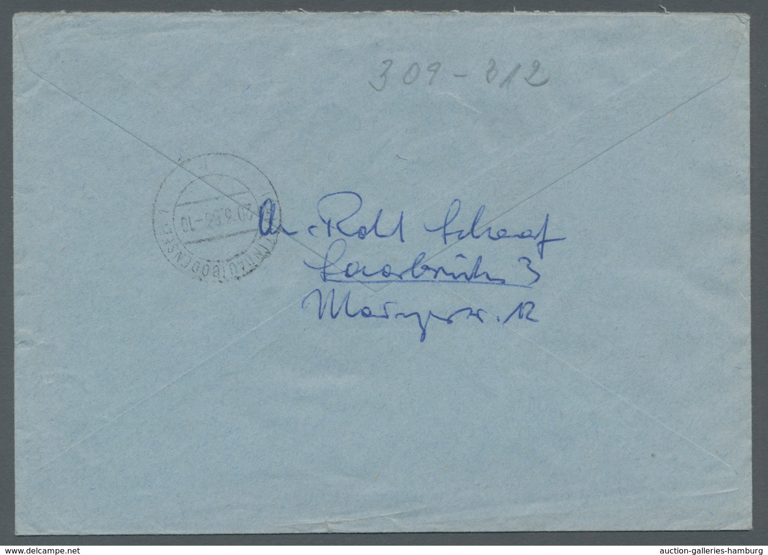 Saarland (1947/56): 1951, "12 Bis 30 Fr. Volkshilfe" Als Portorichtige MiF Auf R-Brief Von SAARBRÜCK - Cartas & Documentos