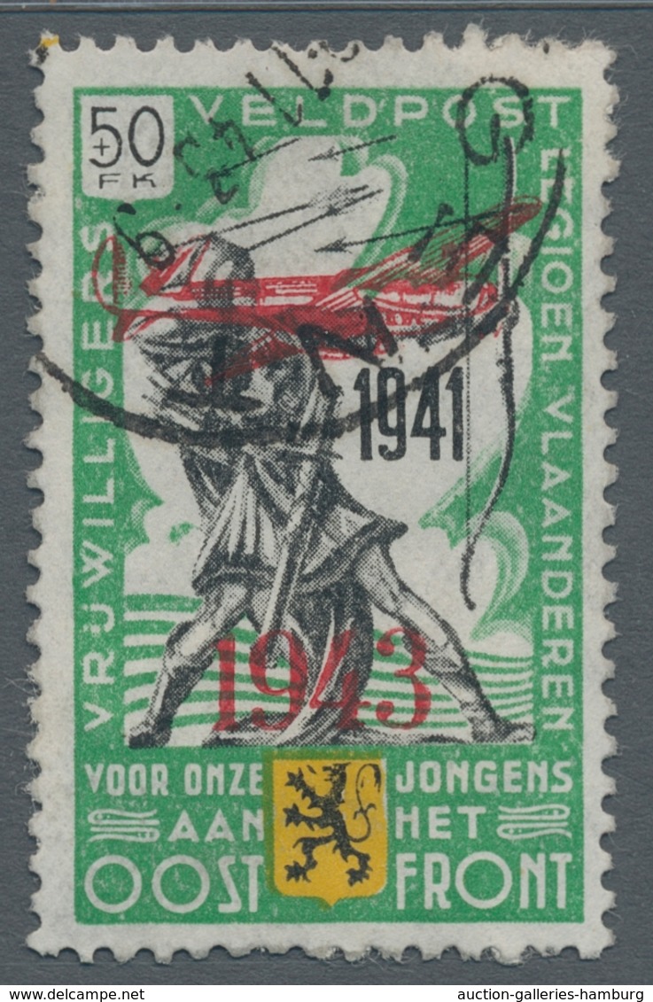 Dt. Besetzung II WK - Belgien - Flämische Legion: 1941 Und 1943, "Für Unsere Soldaten Mit Und Ohne A - Ocupación 1938 – 45
