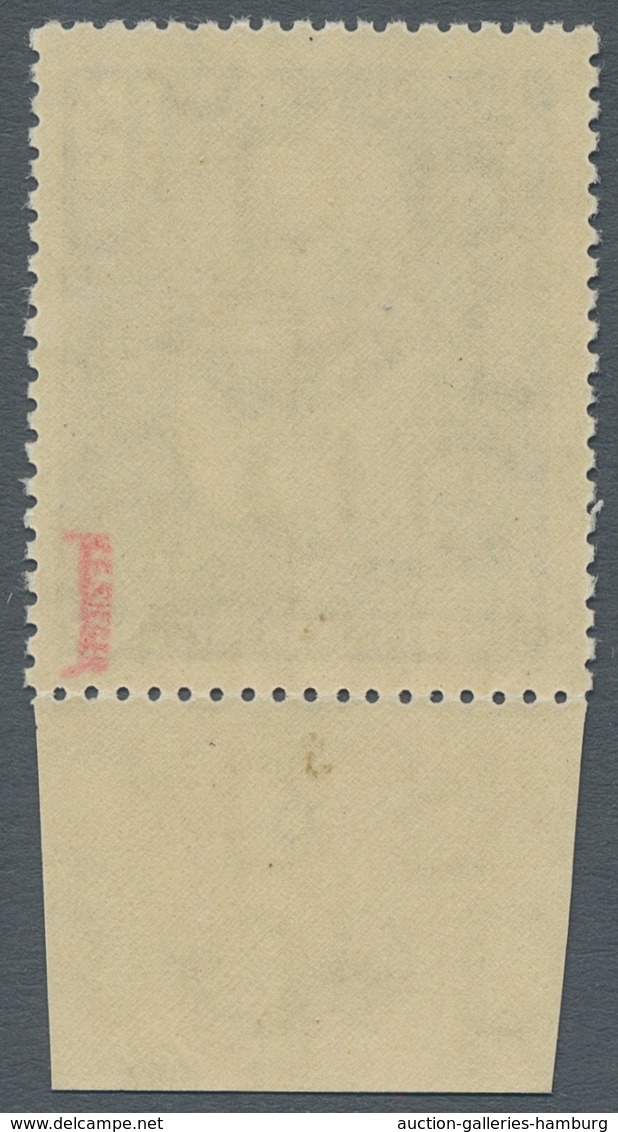 DDR: 1952, "12 Pfg. Jahn Mit Gutem Wasserzeichen X I Und Geripptem Papier Mit Fehlerhaftem Kreideauf - Cartas & Documentos