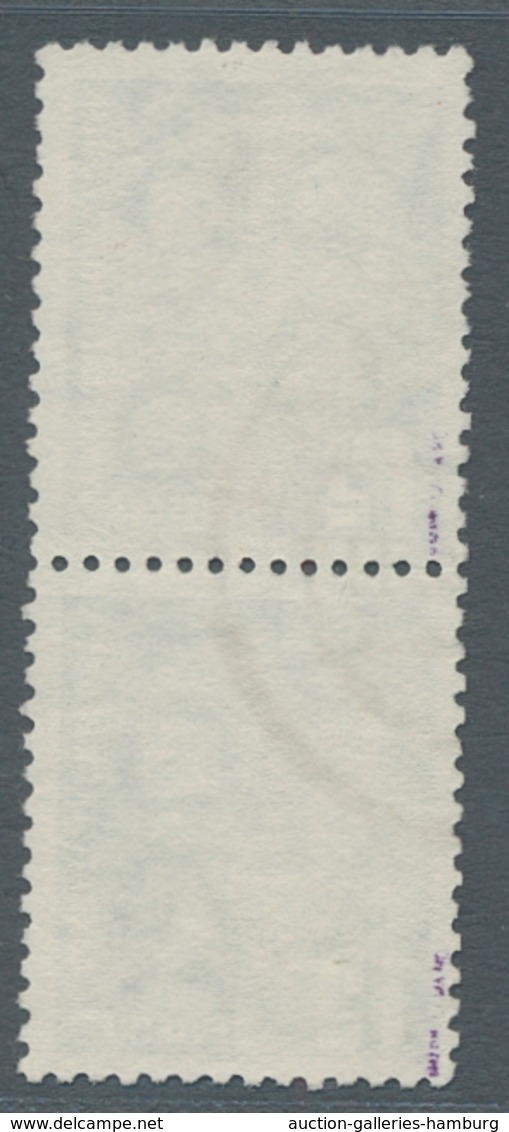 DDR: 1952, "12 Pfg. Pieck II Mit Wasserzeichen Y I", Sauber Gestempeltes Senkrechtes Paar In Tadello - Briefe U. Dokumente
