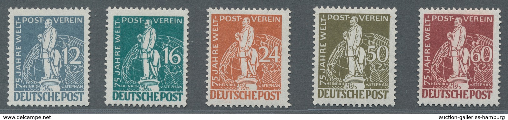 Berlin: 1949, Weltpostverein, Zwei Postfrische Sätze, Einwandfrei, Farbfrisch, Mi. 1500,00 - Nuevos