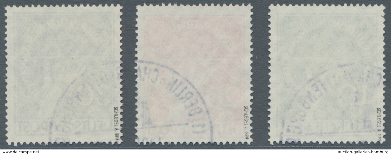Berlin: 1949, "Währungsgeschädigte", Sauber Gestempelter Satz In Tadelloser Erhaltung, Gepr. Schlege - Unused Stamps