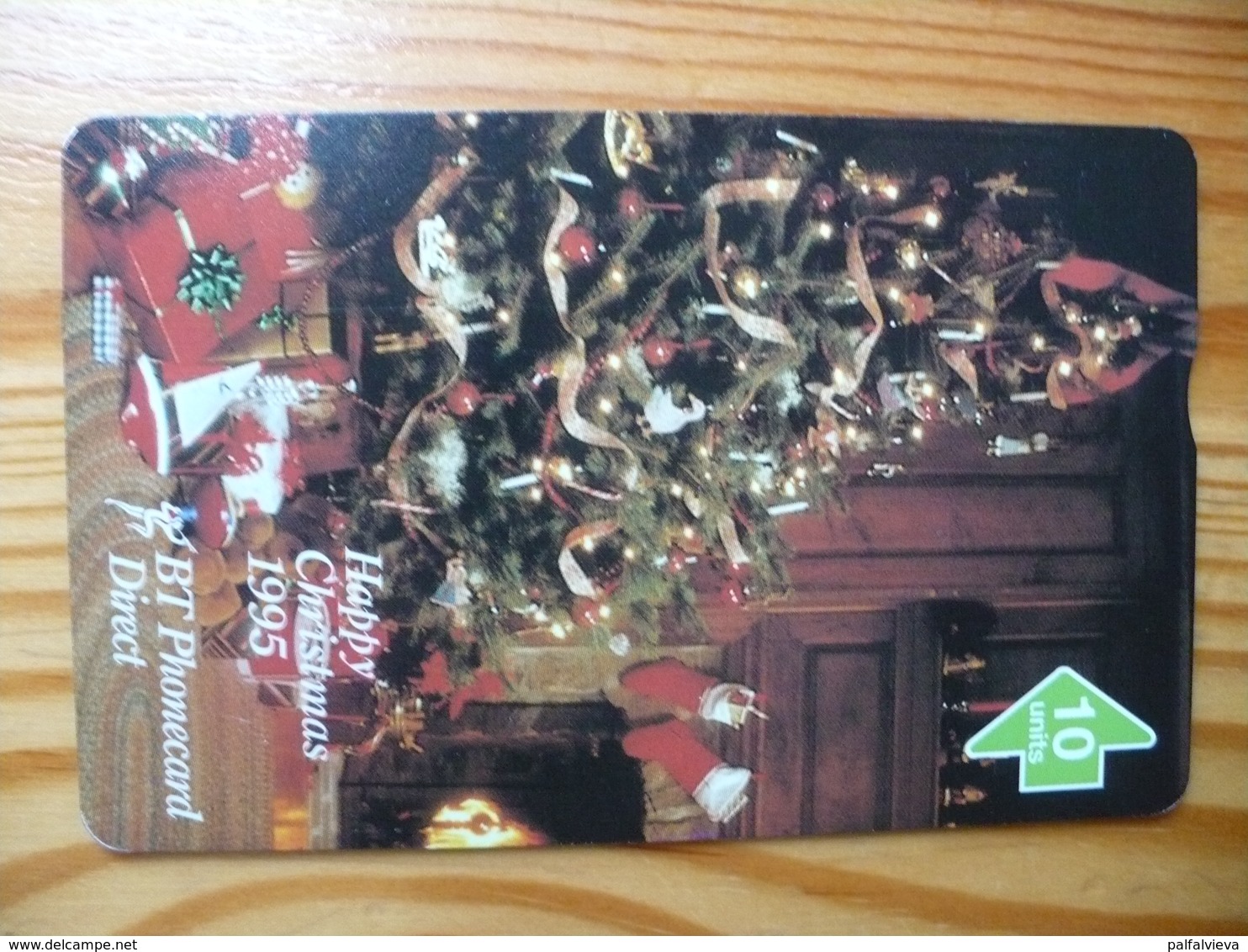 Phonecard United Kingdom, BT - Christmas 1.500 Ex, No Backprint - BT Advertising Issues