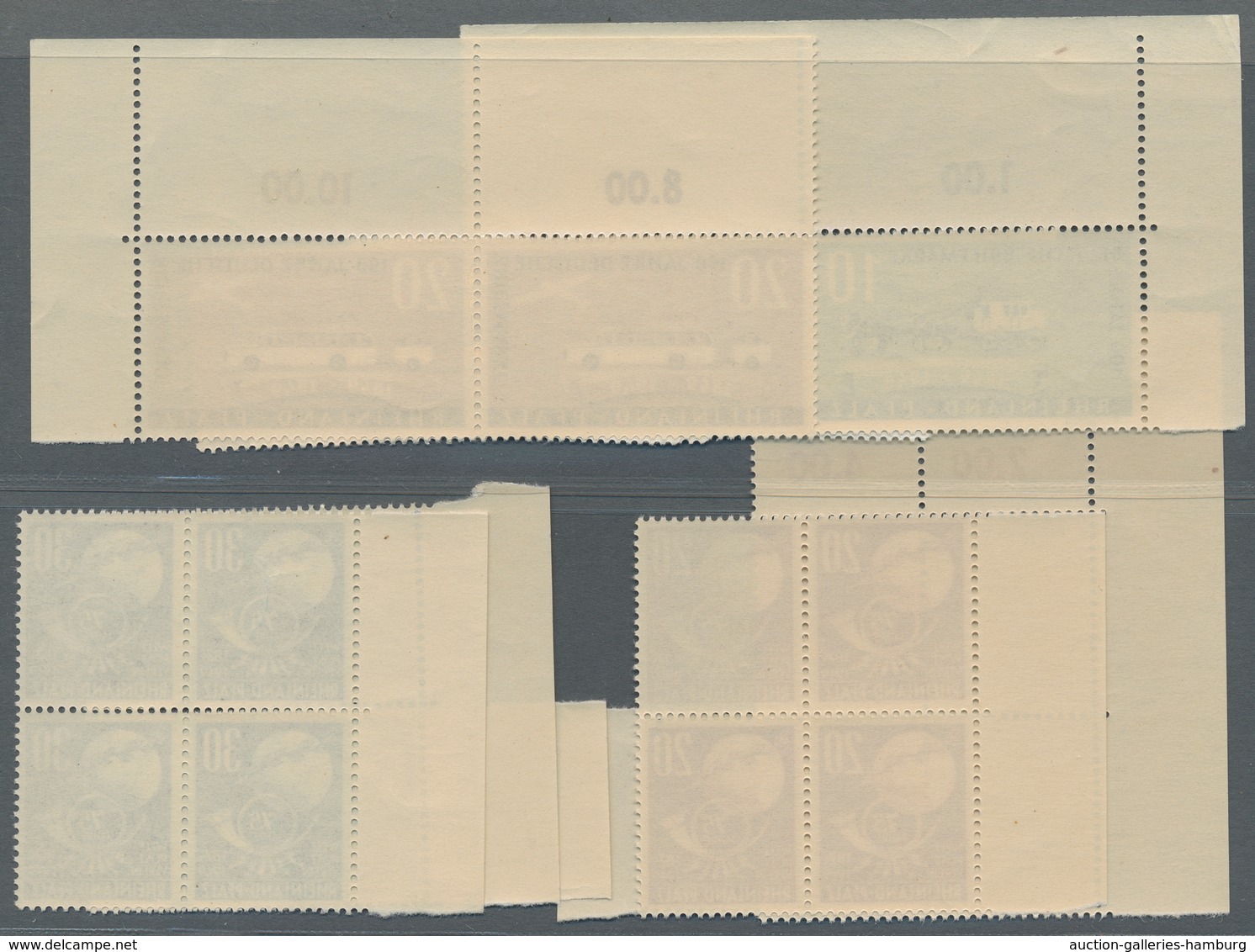 Französische Zone - Rheinland Pfalz: 1948/1949, Nette Postfrische Partie Mit Schönen Randstücken, Mi - Otros & Sin Clasificación