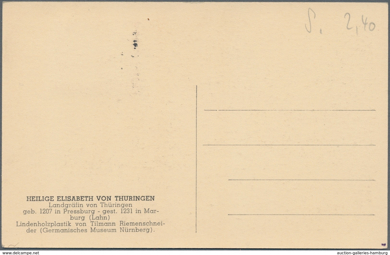 Bundesrepublik Deutschland: 1949, Helfer Der Menschheit, Kompletter Satz Auf Vier Maximumkarten, Lux - Briefe U. Dokumente