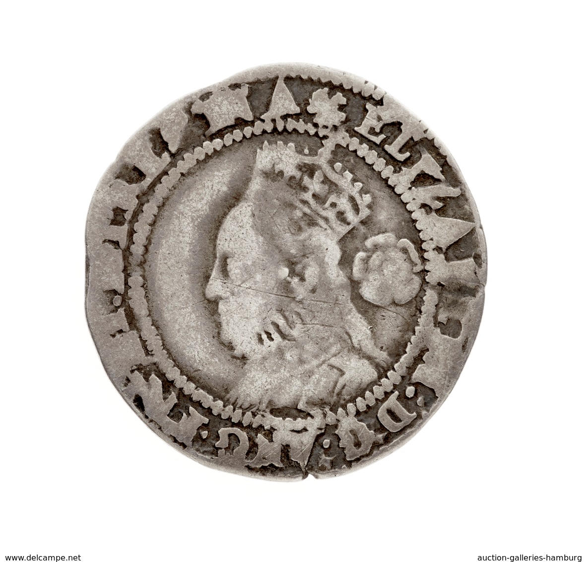 Großbritannien: 1575, "Elisabeth I." 3 Pence In Schöner Bis Sehr Schöner Erhaltung. - Otros & Sin Clasificación