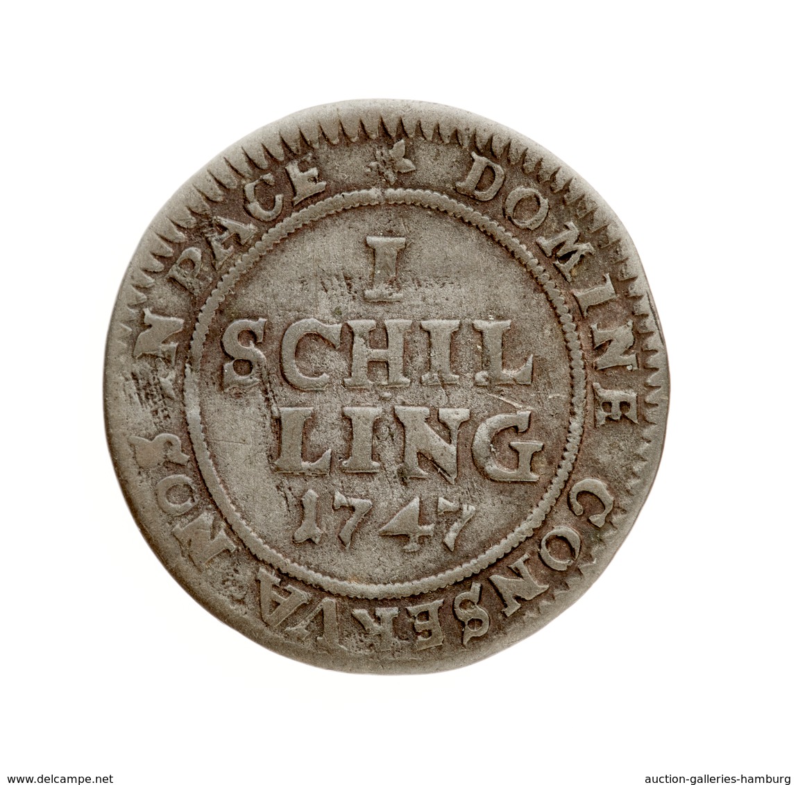 Schweiz: ZÜRICH (Stadt); 1747, 1 Schilling In Schöner Bis Sehr Schöner Erhaltung. - Otros & Sin Clasificación