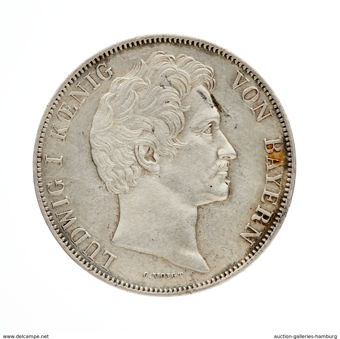 Bayern: 1841, "Ludwig I." 1 Gulden In Sehr Schöner Erhaltung. - Otros & Sin Clasificación