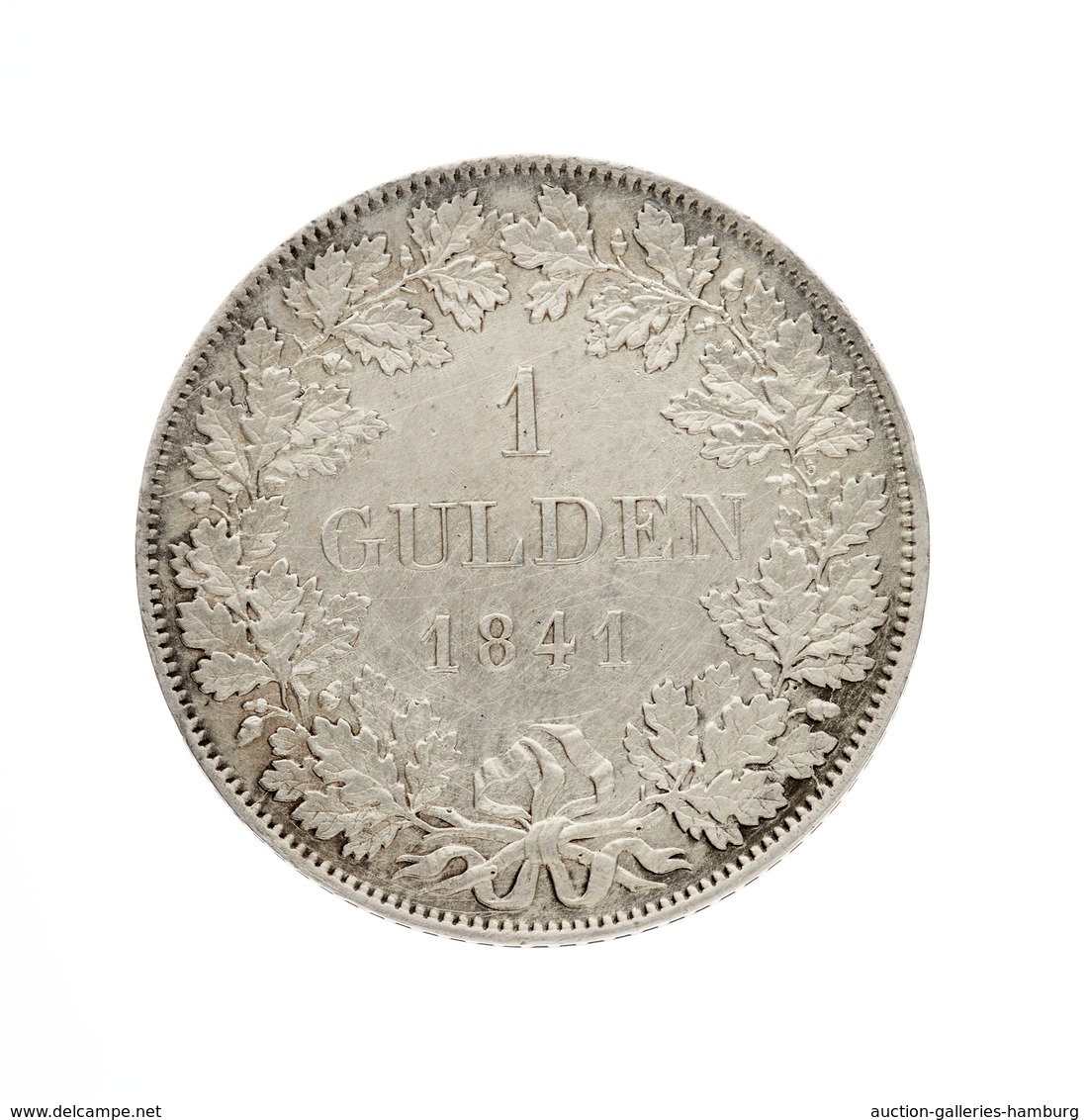 Bayern: 1841, "Ludwig I." 1 Gulden In Sehr Schöner Erhaltung. - Otros & Sin Clasificación