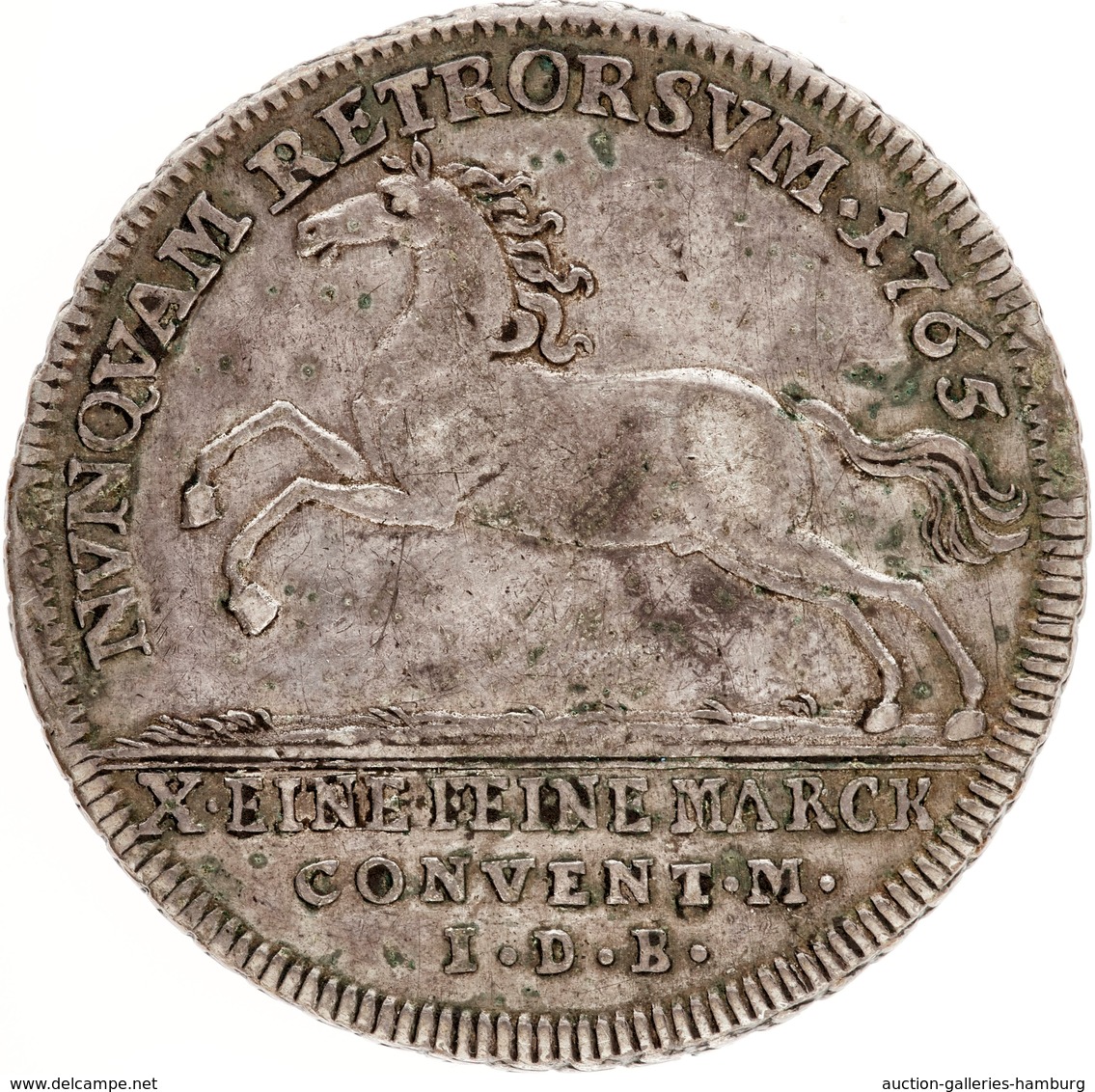 Braunschweig: BRAUNSCHWEIG-WOLFENBÜTTEL; 1765, "Karl" 1 Thaler In Sehr Schöner Erhaltung. - Otros & Sin Clasificación