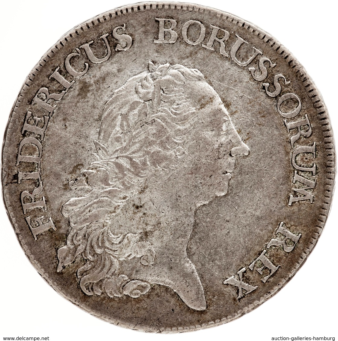 Preußen: 1771, "Friedrich II." (Friedrich Der Große) 1 Thaler In Schöner Bis Sehr Schöner Erhaltung. - Otros & Sin Clasificación