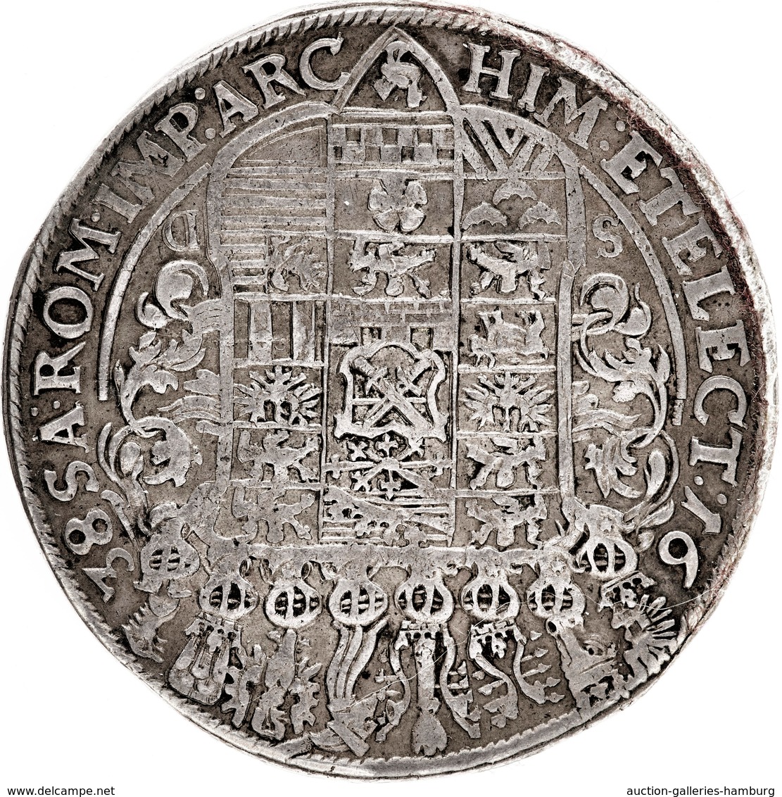 Sachsen: 1638, "Johan Georg" 1 Thaler In Sehr Schöner Erhaltung. - Other & Unclassified