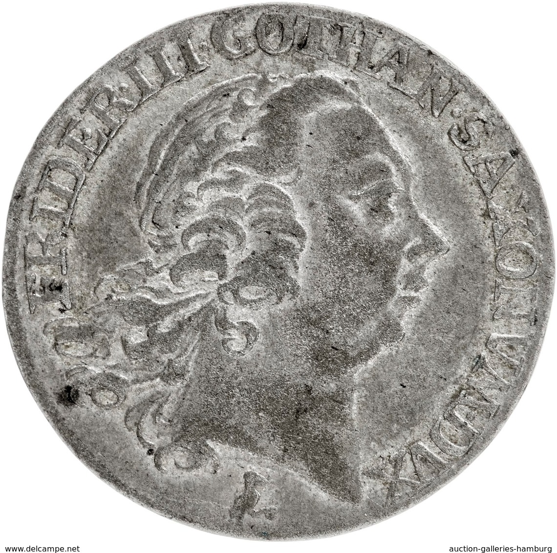 Sachsen-Coburg Und Gotha: SACHSEN-GOTHA-ALTENBURG; 1772, "Friedrich III." 1/24 Thaler (sogenannter S - Otros & Sin Clasificación