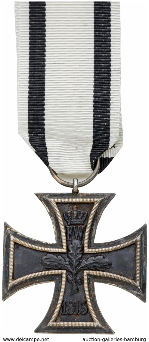 Orden & Ehrenzeichen: PREUSSEN; 1914-1924, "Eisernes Kreuz 2.Klasse" Am Nichtkämpferband (Nimmergut - Other & Unclassified