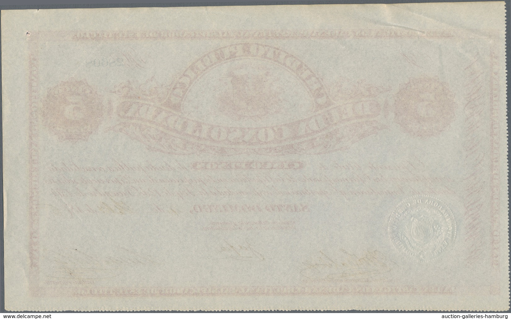 Dominican Republic / Dominikanische Republik: Pair With 5 And 10 Pesos Crédito Público 1875/76, P.S1 - Dominikanische Rep.