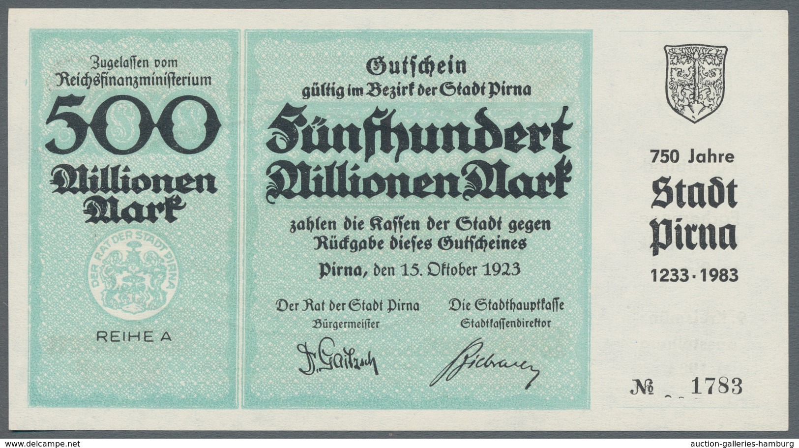 Deutschland - Notgeld: 1914-1923, Sammlung von etwa 250 deutschen Notgeldscheinen in einem Einsteckb