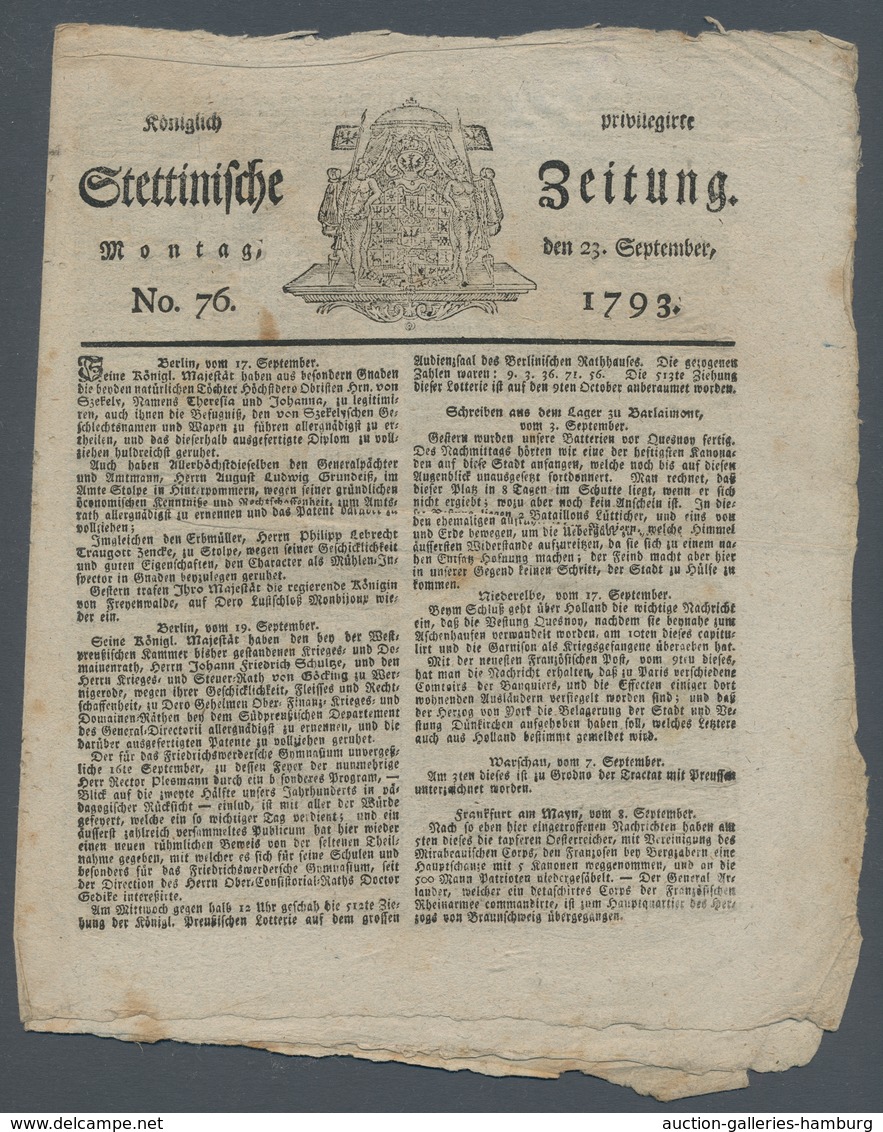 Deutschland - Notgeld - Ehemalige Ostgebiete: STETTIN; 1917-1923, Partie von 29 überwiegend verschie