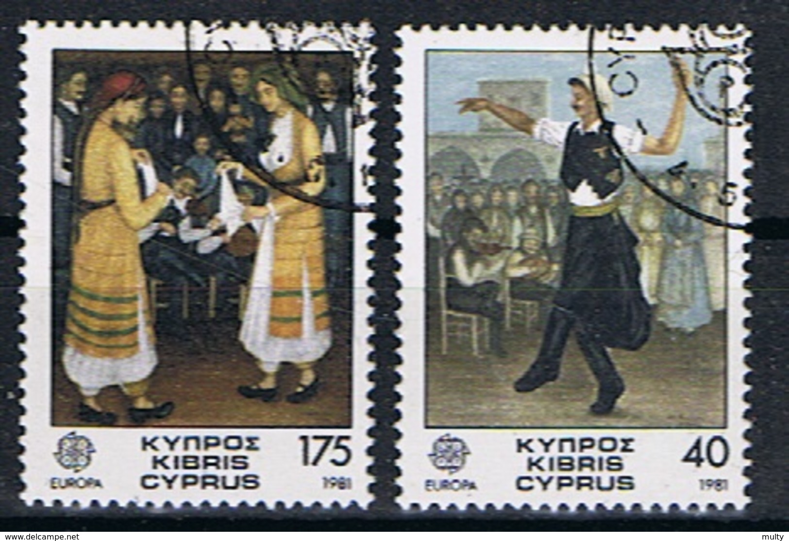 Cyprus Y/T 542 / 543 (0) - Oblitérés