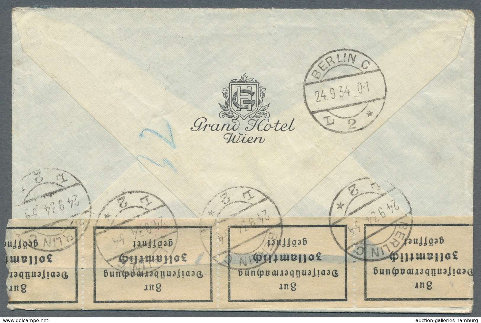 Nachlässe: BELEGE 1870-1985 (ca.), Der Belegteil Einer Einlieferung Mit Mehreren Hundert Stück In Dr - Lots & Kiloware (mixtures) - Min. 1000 Stamps