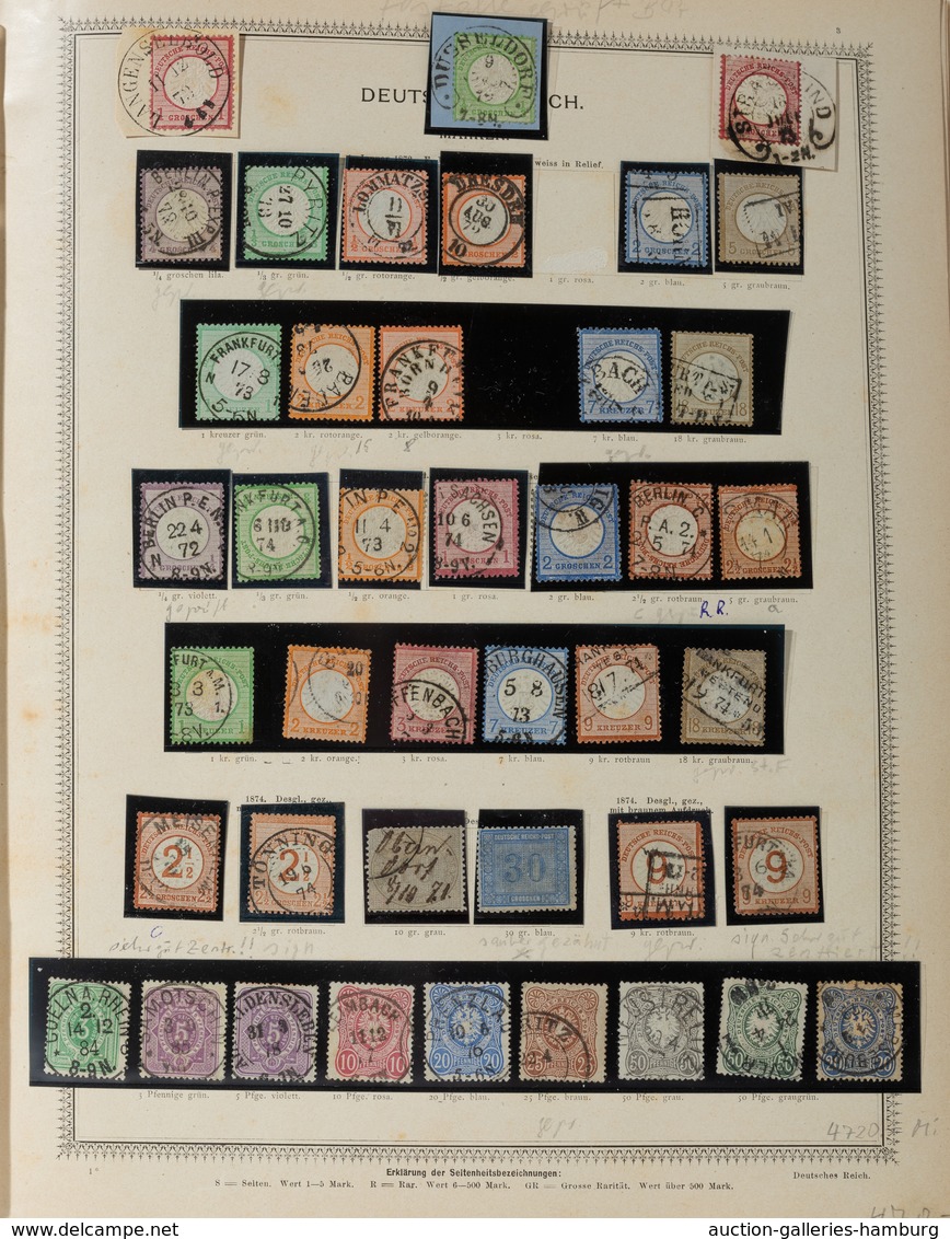 Alle Welt: 1840-1930 (ca.), truly remarkable unused/used collection with emphasis on Germany and Eur