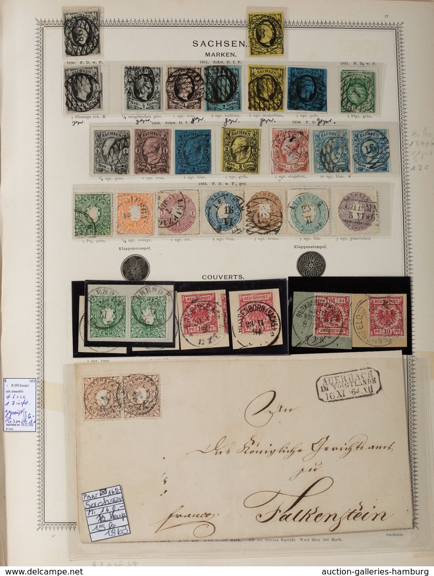 Alle Welt: 1840-1930 (ca.), truly remarkable unused/used collection with emphasis on Germany and Eur