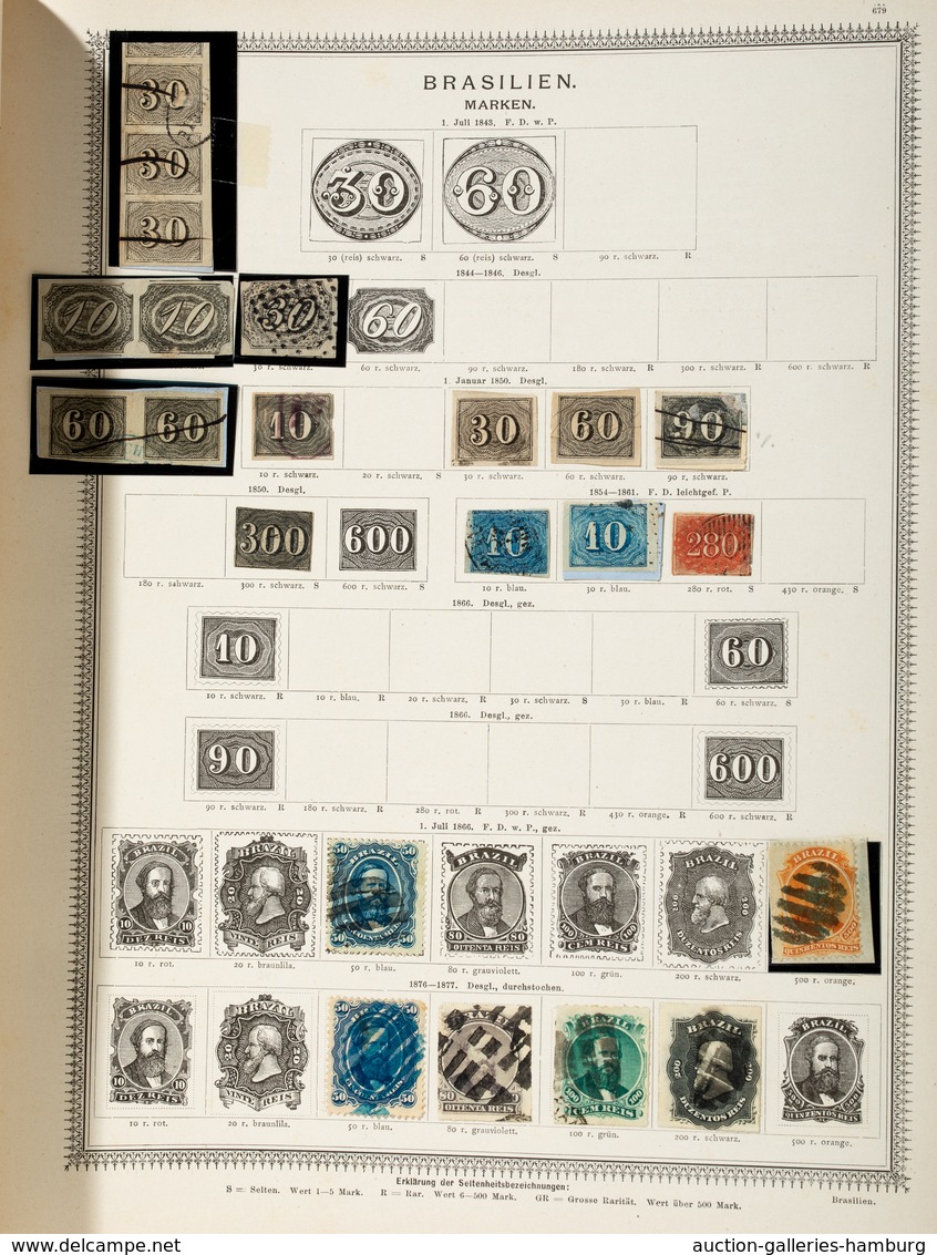 Alle Welt: 1840-1930 (ca.), truly remarkable unused/used collection with emphasis on Germany and Eur