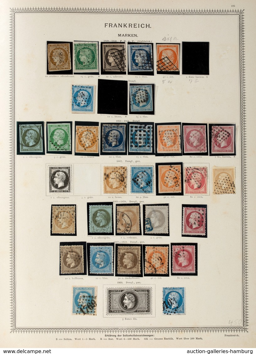 Alle Welt: 1840-1930 (ca.), truly remarkable unused/used collection with emphasis on Germany and Eur