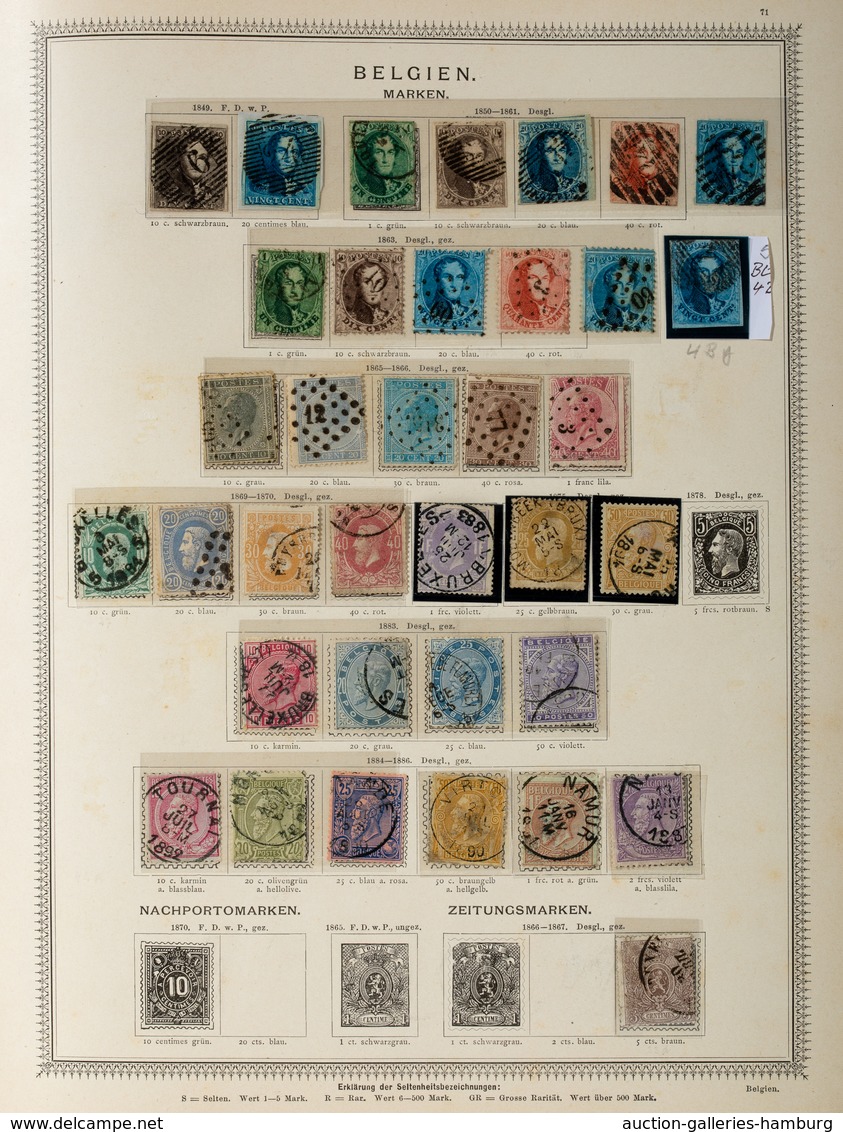 Alle Welt: 1840-1930 (ca.), truly remarkable unused/used collection with emphasis on Germany and Eur