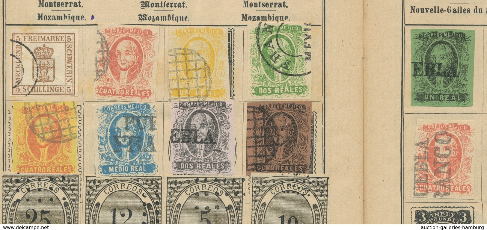 Alle Welt: 1900-1920 (ca.), Kleine Sammlung Von älteren Fälschungen Von Besseren Klassischen Werten - Sammlungen (ohne Album)