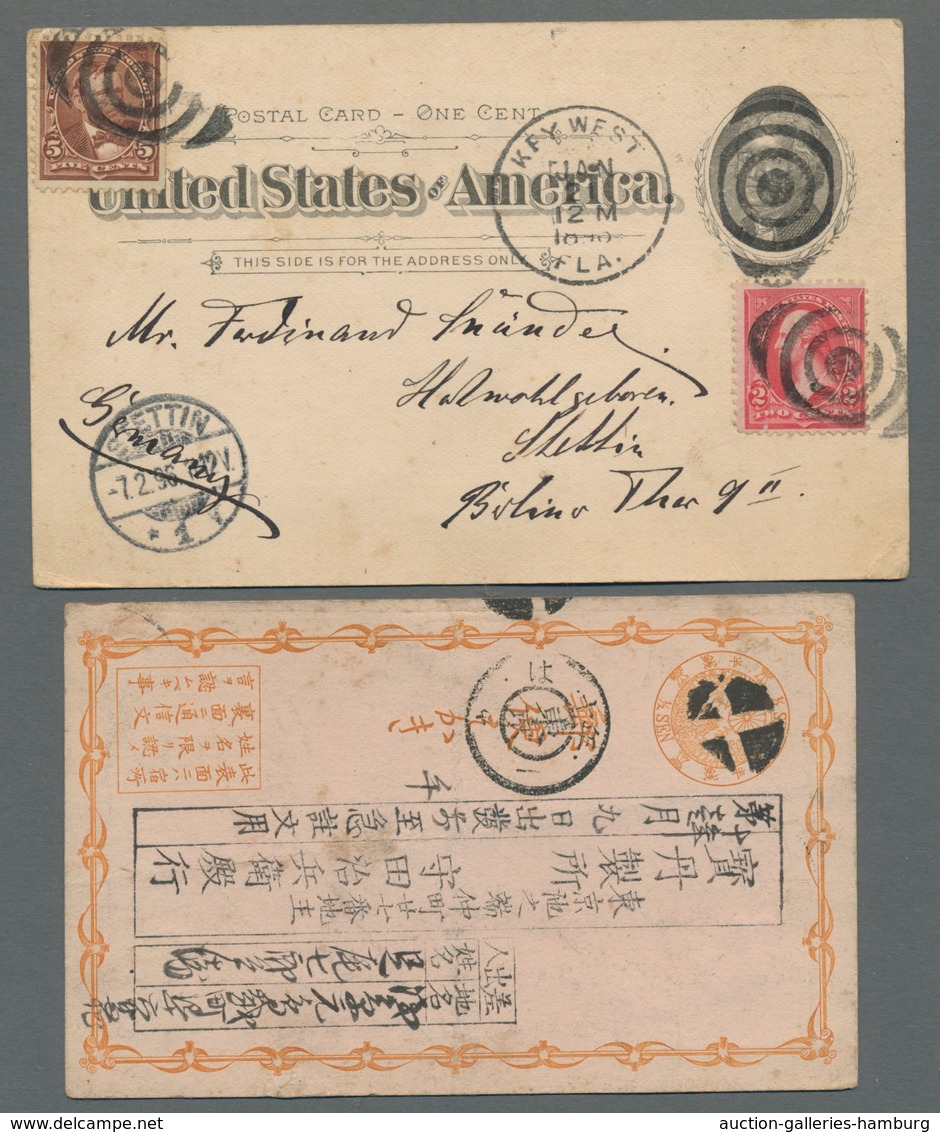 Alle Welt: 1880-1953 (ca.), Partie Von Etwa 160 Belegen Mit U.a. Großbritannien, Skandinavien, Europ - Colecciones (sin álbumes)