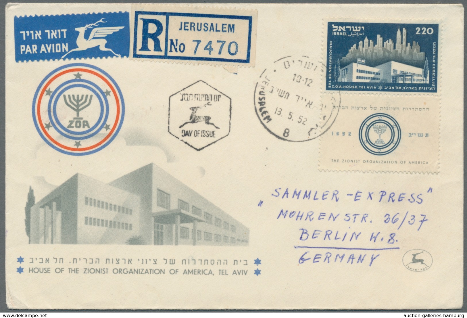 Liquidationsposten: Israel: ISRAEL, 1948 - 2000er Jahre, Reichhaltiger Karton Mit Belegen. Enthalten - Otros & Sin Clasificación