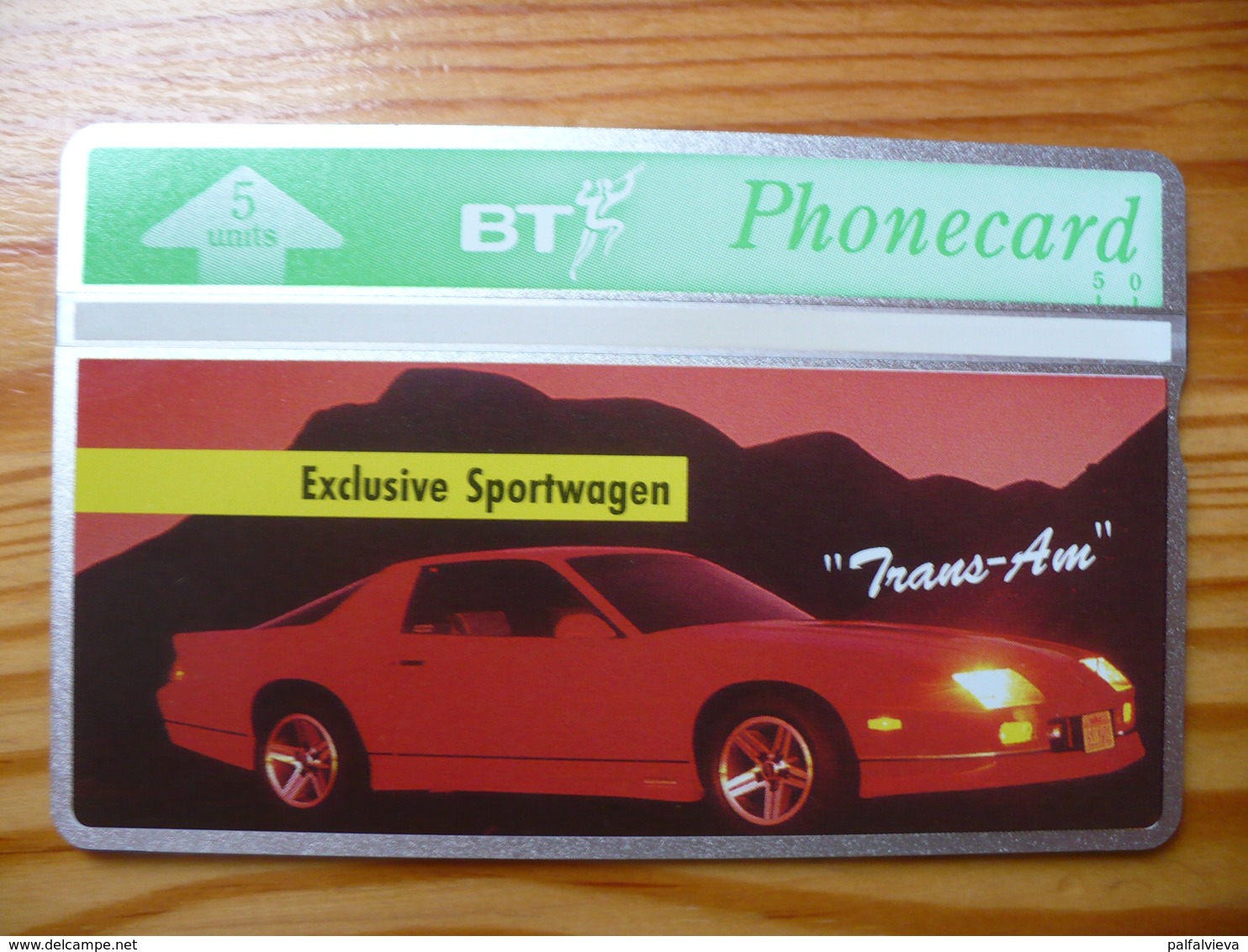 Phonecard United Kingdom, BT - Car 5.000 Ex - BT Werbezwecke